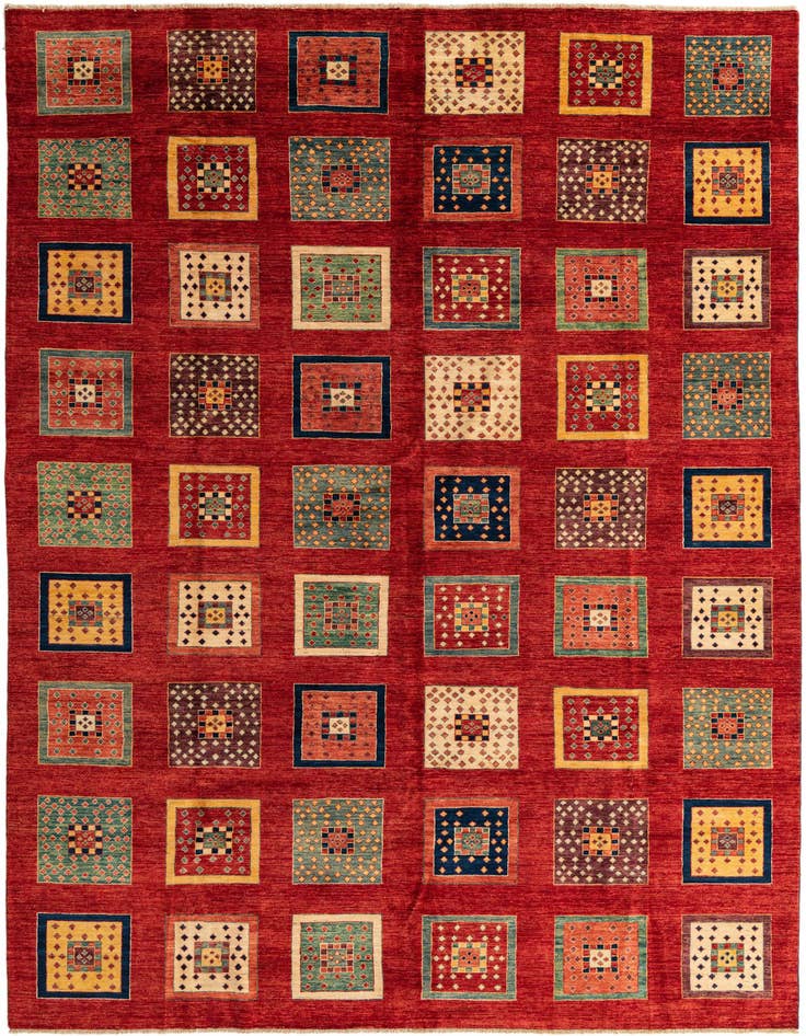 Detail image of 9' 6 x 12' 11 Hand Knotted Ariana Ziegler Oriental Rug