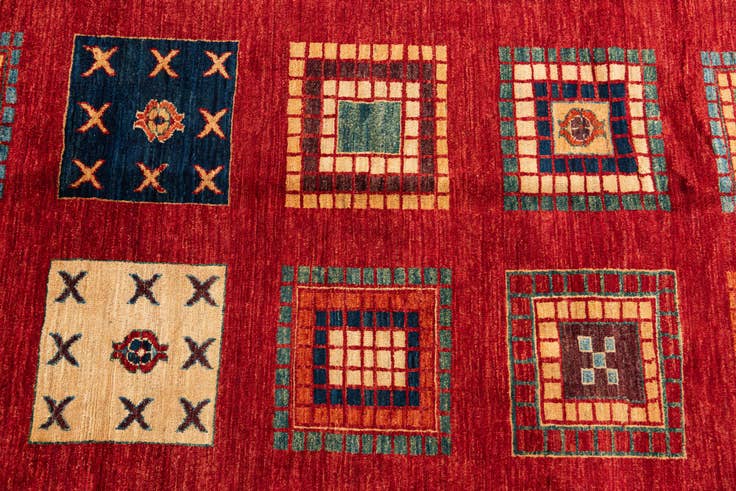 Detail image of 9' 9 x 12' 7 Hand Knotted Ariana Ziegler Oriental Rug