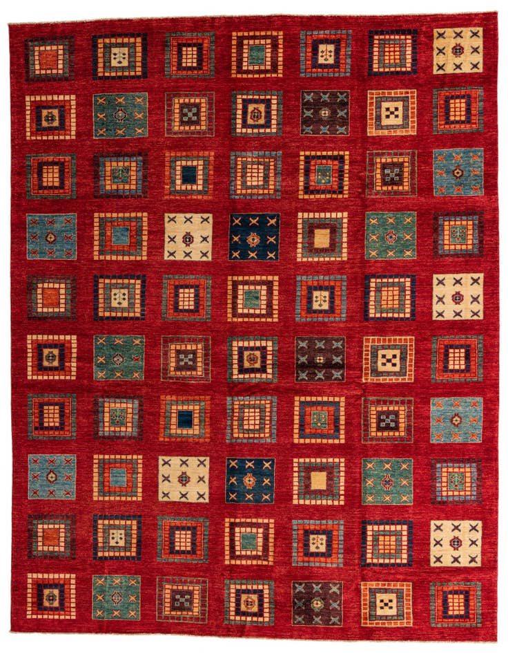 Detail image of 9' 9 x 12' 7 Hand Knotted Ariana Ziegler Oriental Rug