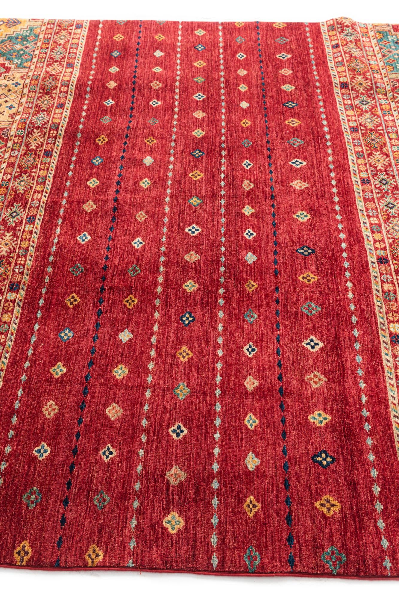 6' 4 x 9' 7 Hand Knotted Ariana Ziegler Oriental Rug