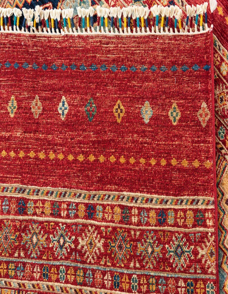 Detail image of 6' 4 x 9' 7  Hand Knotted Ariana Ziegler Oriental Rug