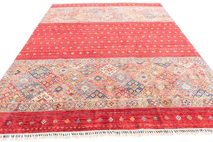Detail image of 8' 2 x 9' 9 Hand Knotted Ariana Ziegler Oriental Rug