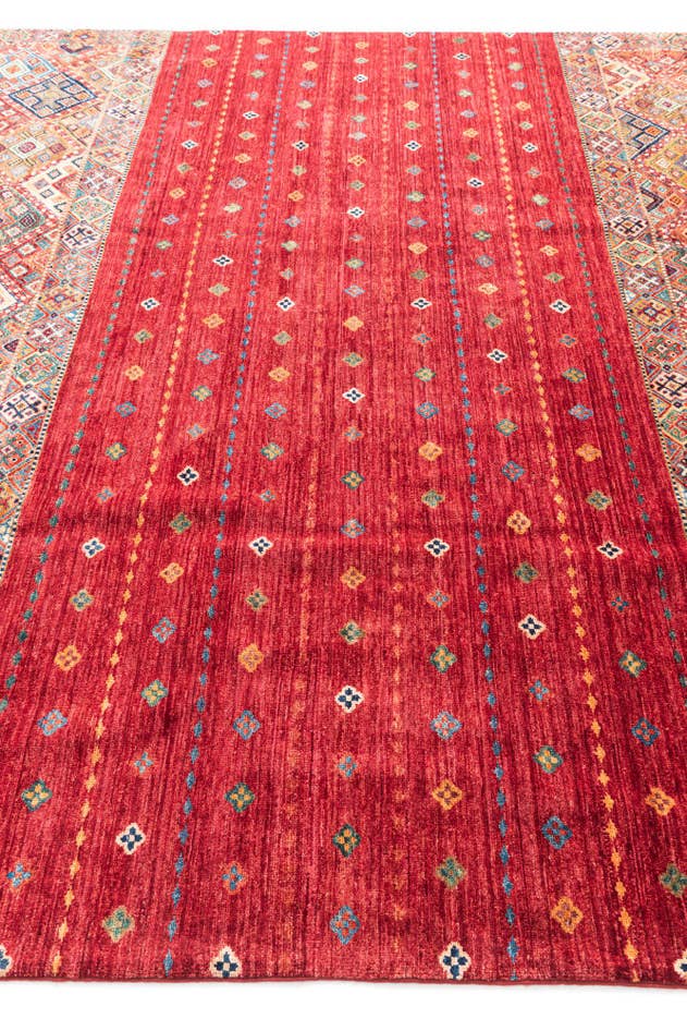 Detail image of 8' 2 x 9' 9 Hand Knotted Ariana Ziegler Oriental Rug
