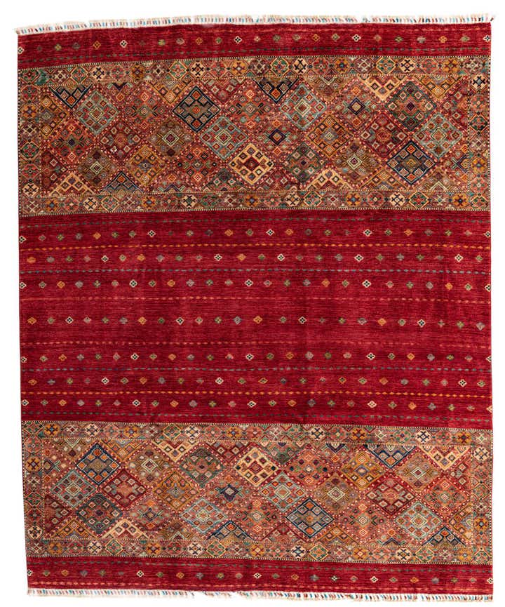 8' 2 x 9' 9 Hand Knotted Ariana Ziegler Oriental Rug