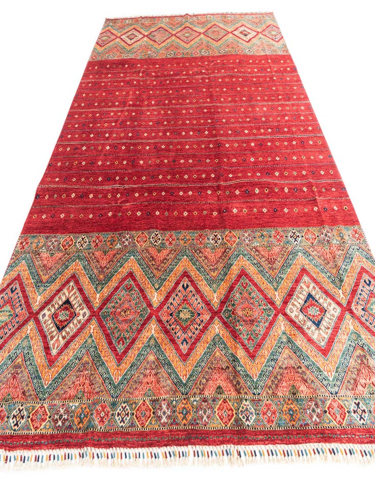 Detail image of 8' 5 x 11' 4  Hand Knotted Ariana Ziegler Rug