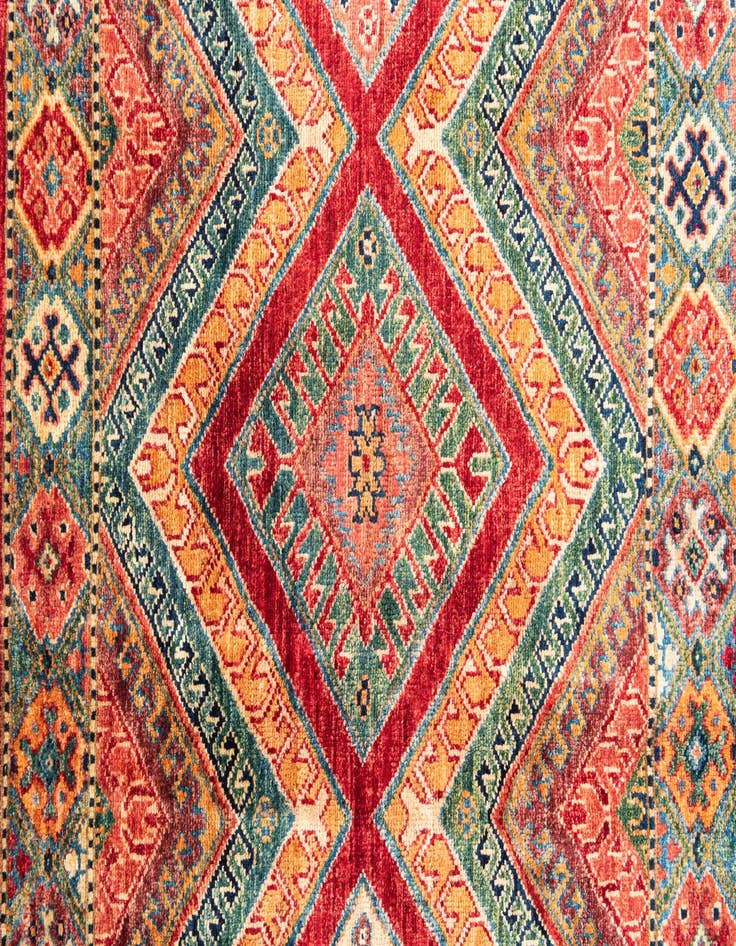 Detail image of 8' 5 x 11' 4  Hand Knotted Ariana Ziegler Rug
