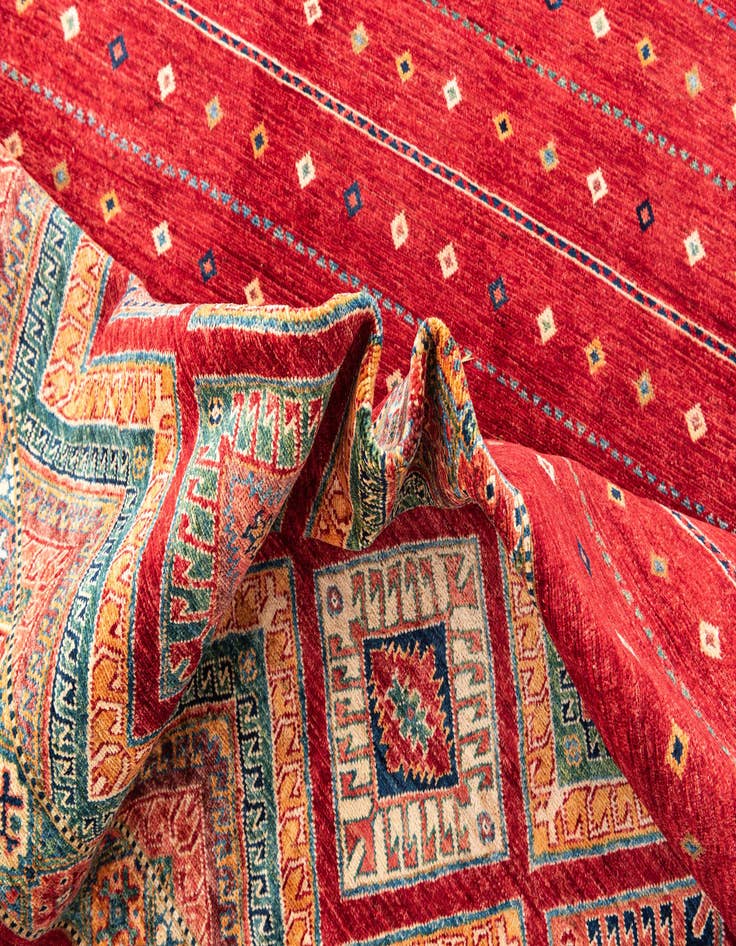 Detail image of 8' 5 x 11' 4  Hand Knotted Ariana Ziegler Rug