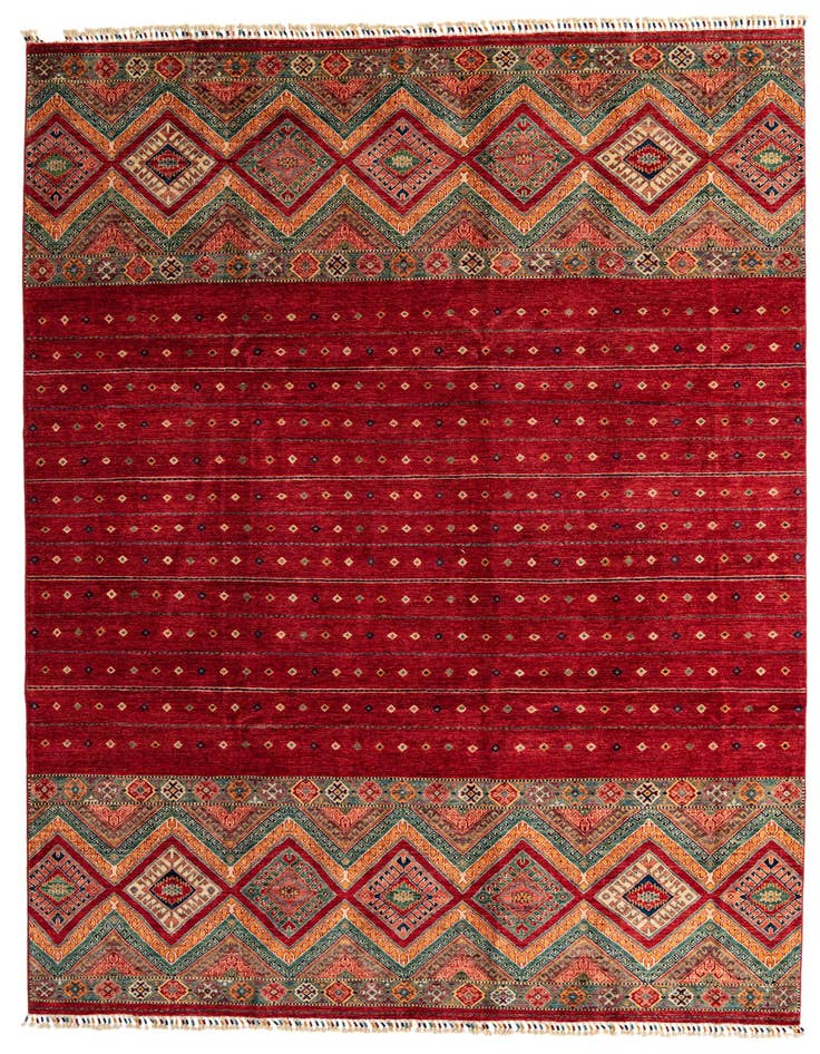 Detail image of 8' 5 x 11' 4 Hand Knotted Ariana Ziegler Rug