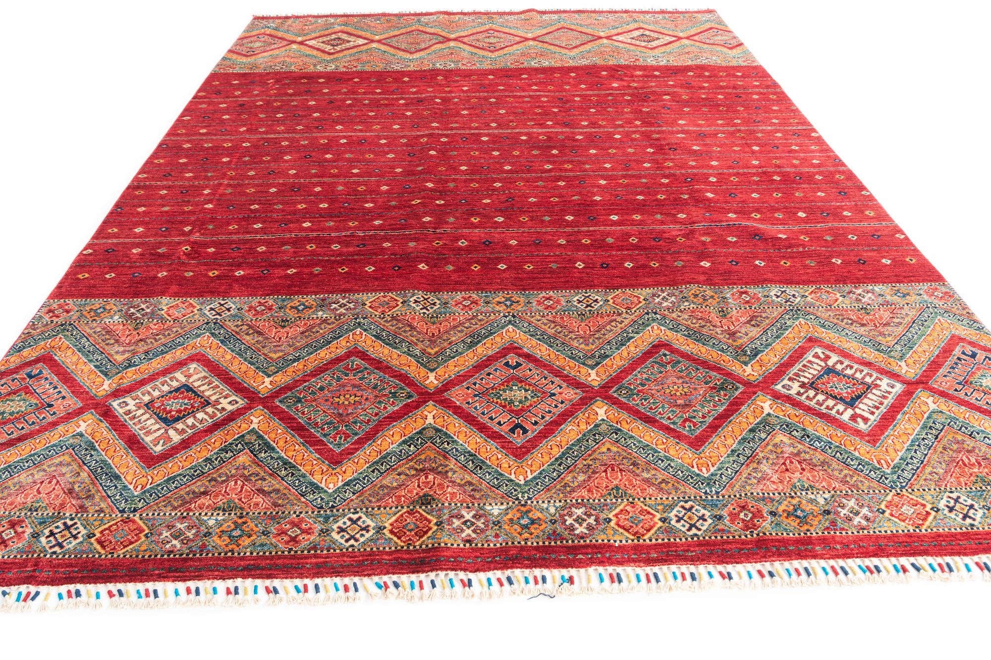 8' 5 x 11' 2 Hand Knotted Ariana Ziegler Oriental Rug