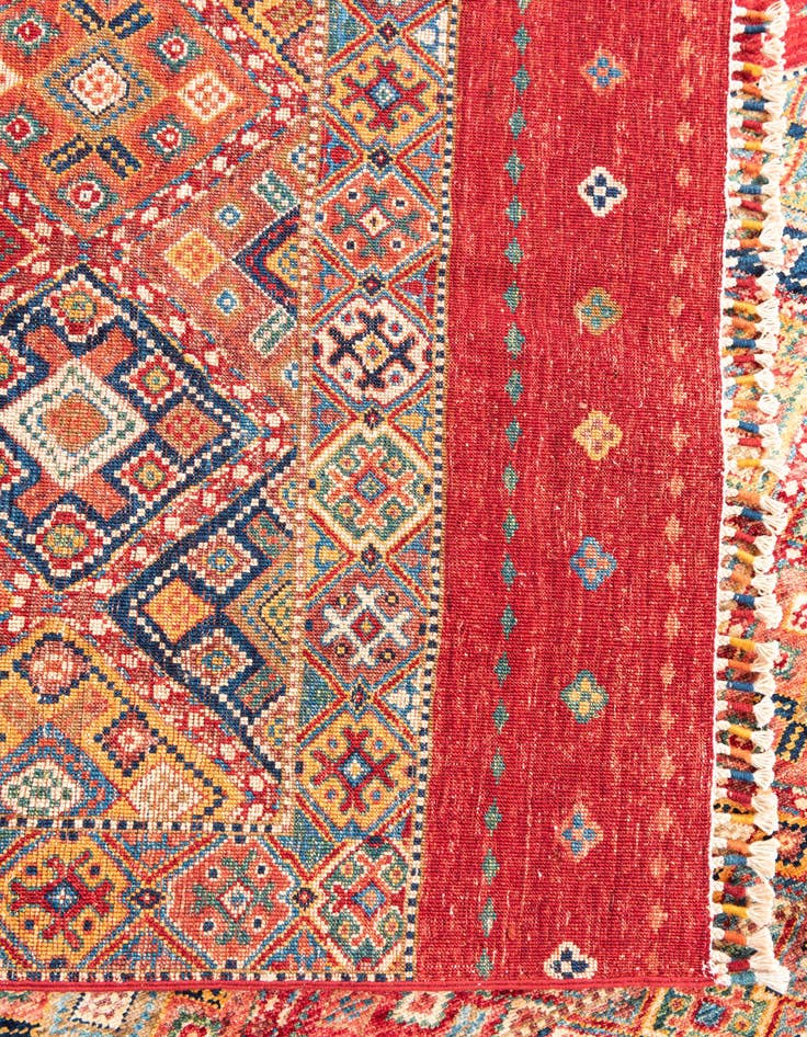 Detail image of 8' 2 x 9' 7  Hand Knotted Ariana Ziegler Oriental Rug