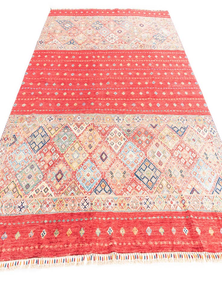 Detail image of 8' 2 x 9' 7  Hand Knotted Ariana Ziegler Oriental Rug