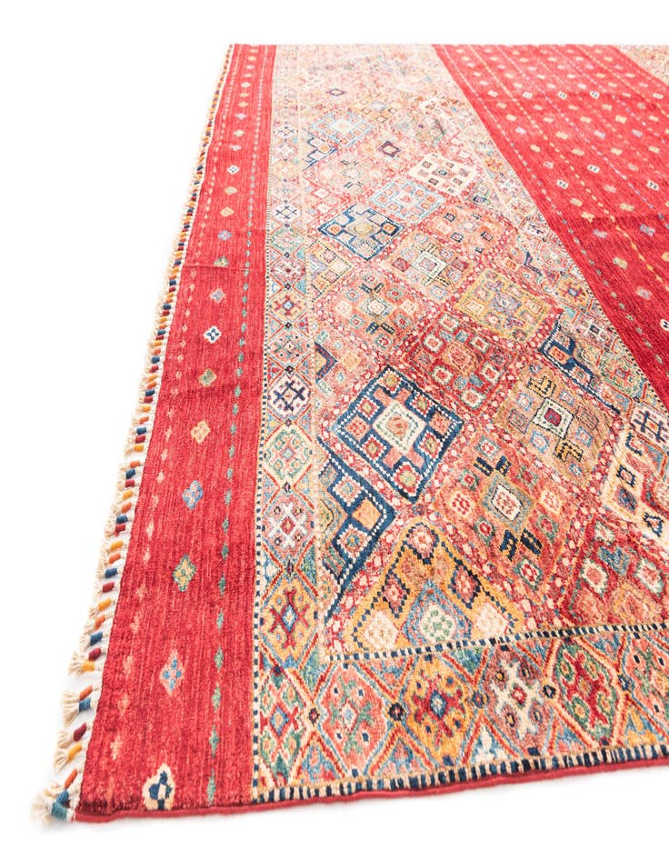 Detail image of 8' 2 x 9' 7  Hand Knotted Ariana Ziegler Oriental Rug