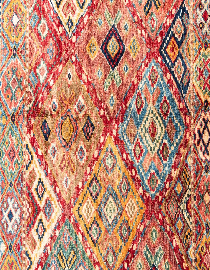 Detail image of 8' 2 x 9' 7  Hand Knotted Ariana Ziegler Oriental Rug
