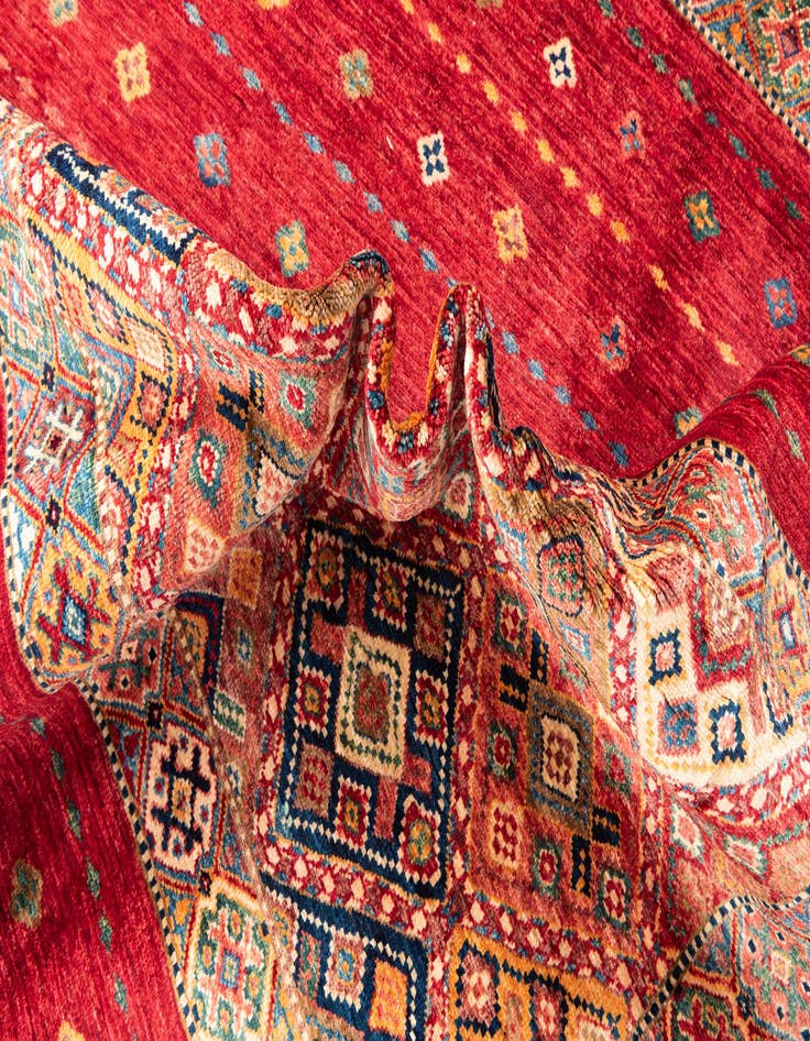 Detail image of 8' 2 x 9' 7  Hand Knotted Ariana Ziegler Oriental Rug