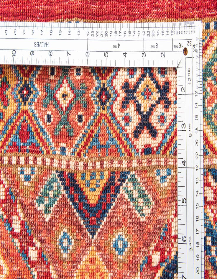 Detail image of 8' 2 x 9' 7  Hand Knotted Ariana Ziegler Oriental Rug