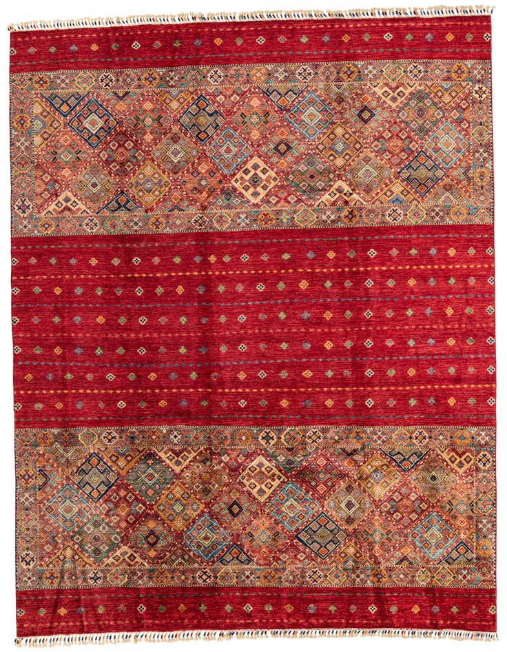 Detail image of 8' 2 x 9' 7 Hand Knotted Ariana Ziegler Oriental Rug