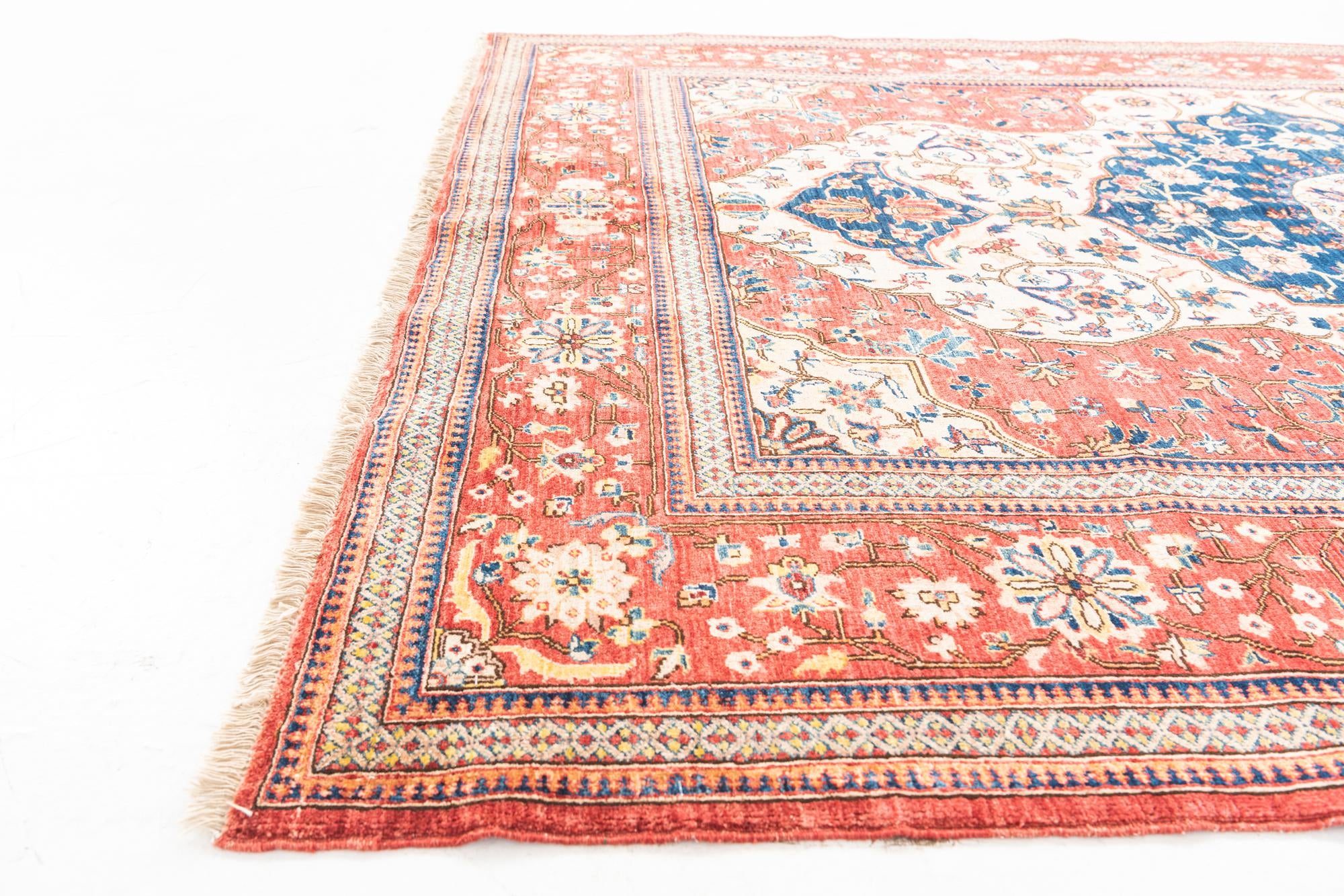 6' 8 x 8' 1 Hand Knotted Ariana Ziegler Oriental Rug