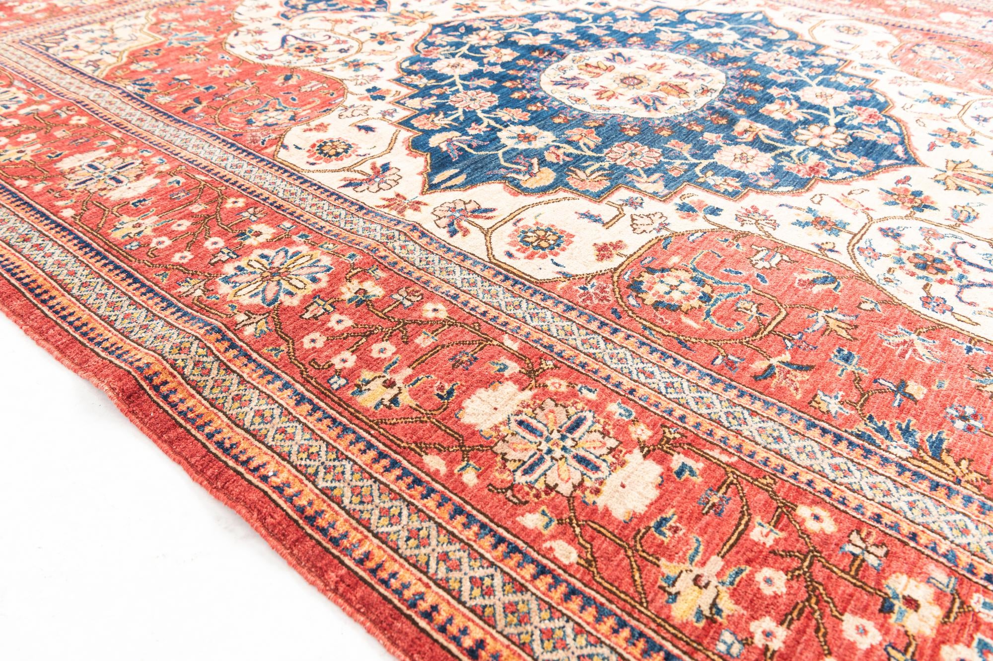 6' 8 x 8' 1 Hand Knotted Ariana Ziegler Oriental Rug