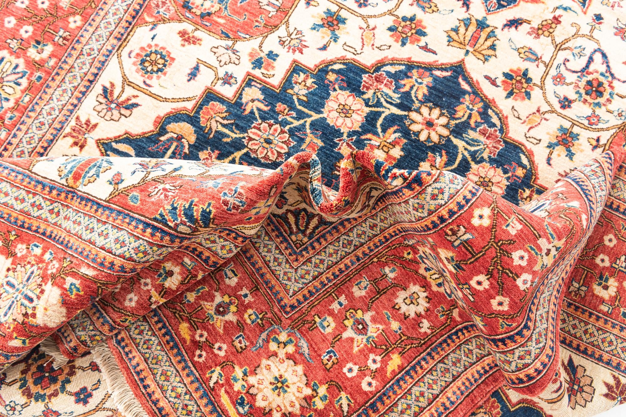 6' 8 x 8' 1 Hand Knotted Ariana Ziegler Oriental Rug