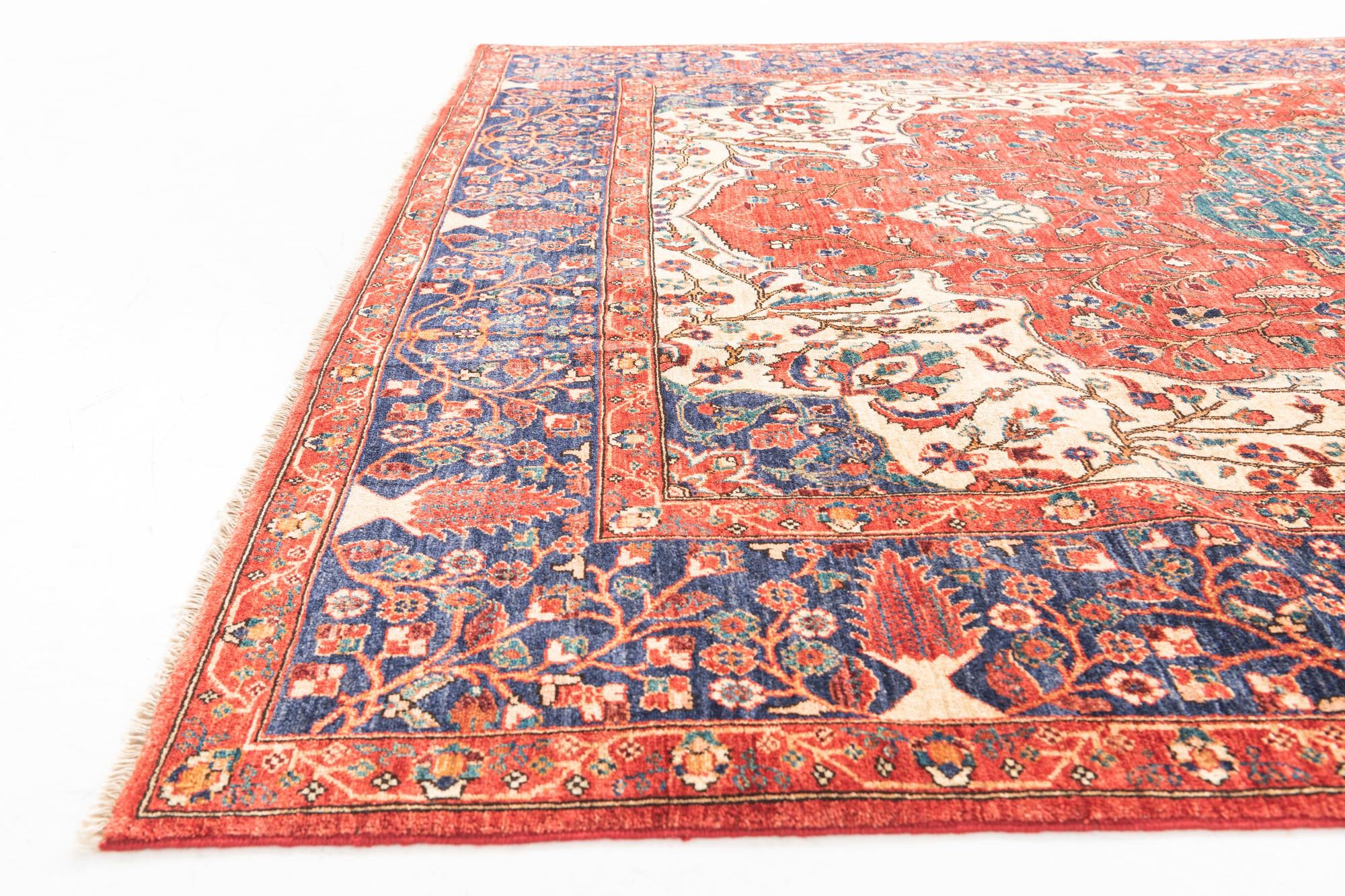 6' 6 x 10' 1 Hand Knotted Ariana Ziegler Oriental Rug