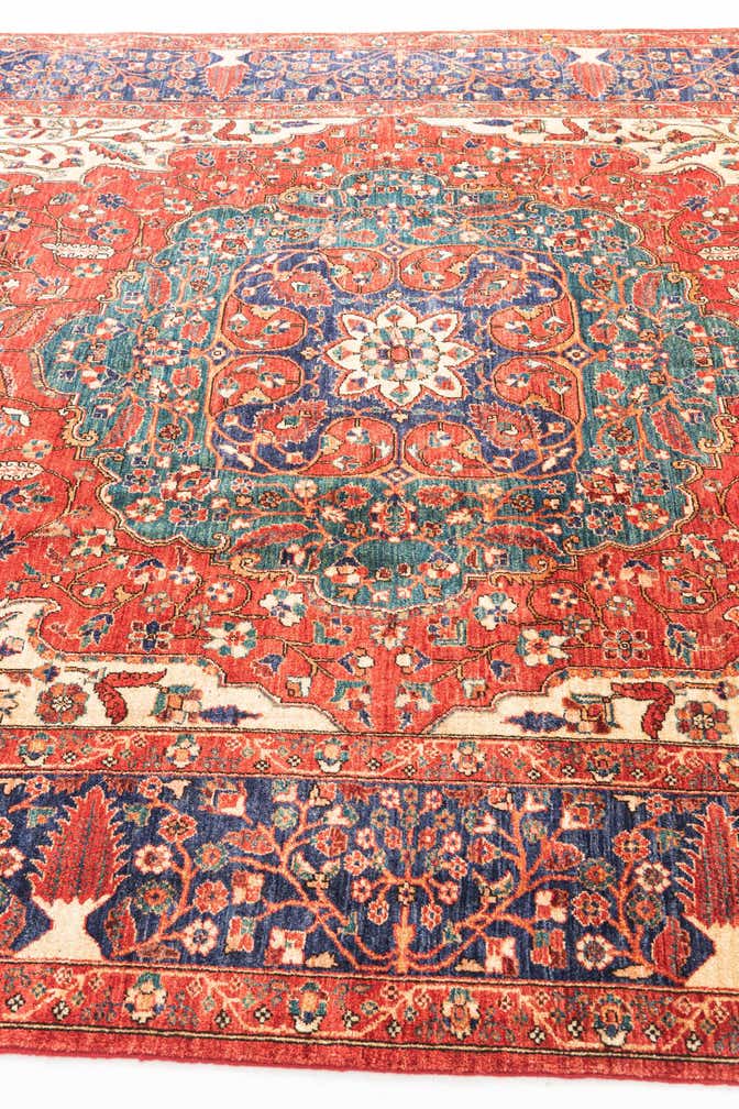 6' 6 x 10' 1 Hand Knotted Ariana Ziegler Oriental Rug