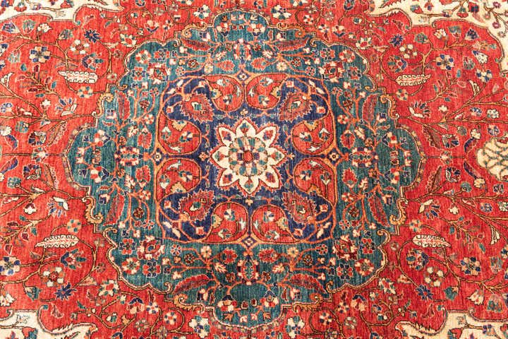 6' 6 x 10' 1 Hand Knotted Ariana Ziegler Oriental Rug