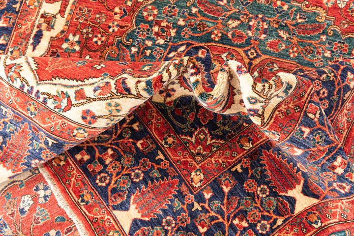 6' 6 x 10' 1 Hand Knotted Ariana Ziegler Oriental Rug