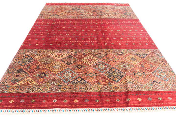 6' 9 x 9' 7 Hand Knotted Ariana Ziegler Oriental Rug