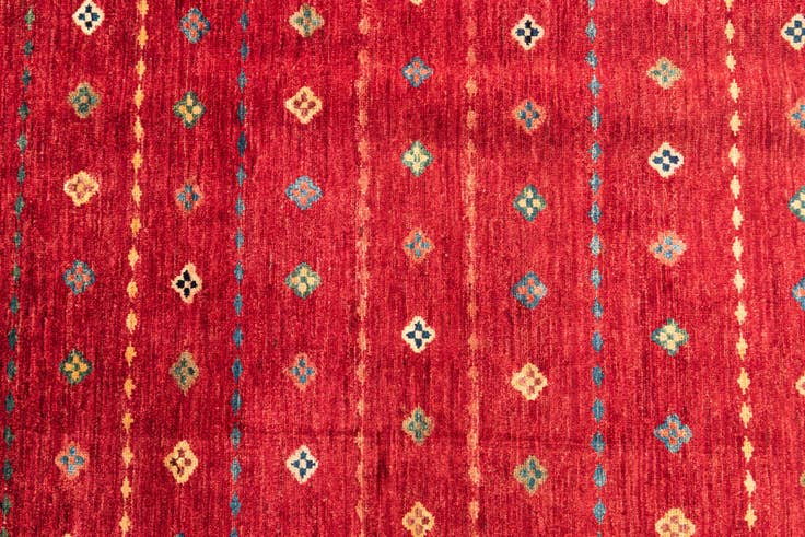 Detail image of 6' 9 x 9' 7 Hand Knotted Ariana Ziegler Oriental Rug