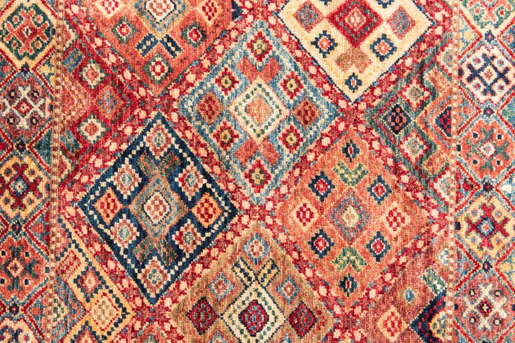 Detail image of 6' 9 x 9' 7 Hand Knotted Ariana Ziegler Oriental Rug