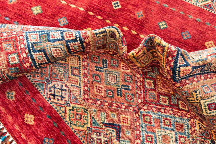 6' 9 x 9' 7 Hand Knotted Ariana Ziegler Oriental Rug