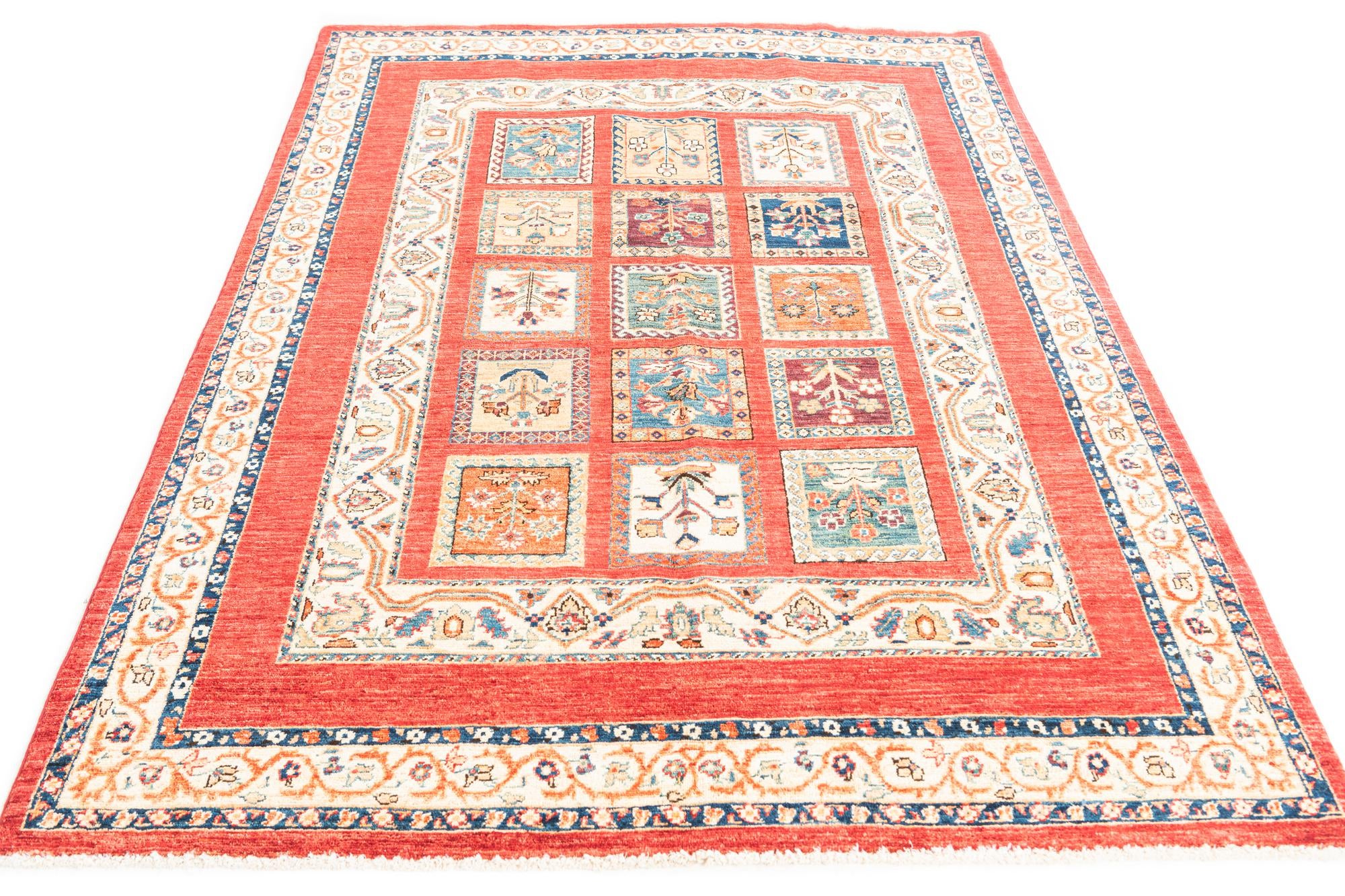 4' 9 x 6' 7 Hand Knotted Ariana Ziegler Oriental Rug