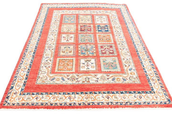 145cm x 200cm anudado a mano Ariana Ziegler Alfombra Oriental