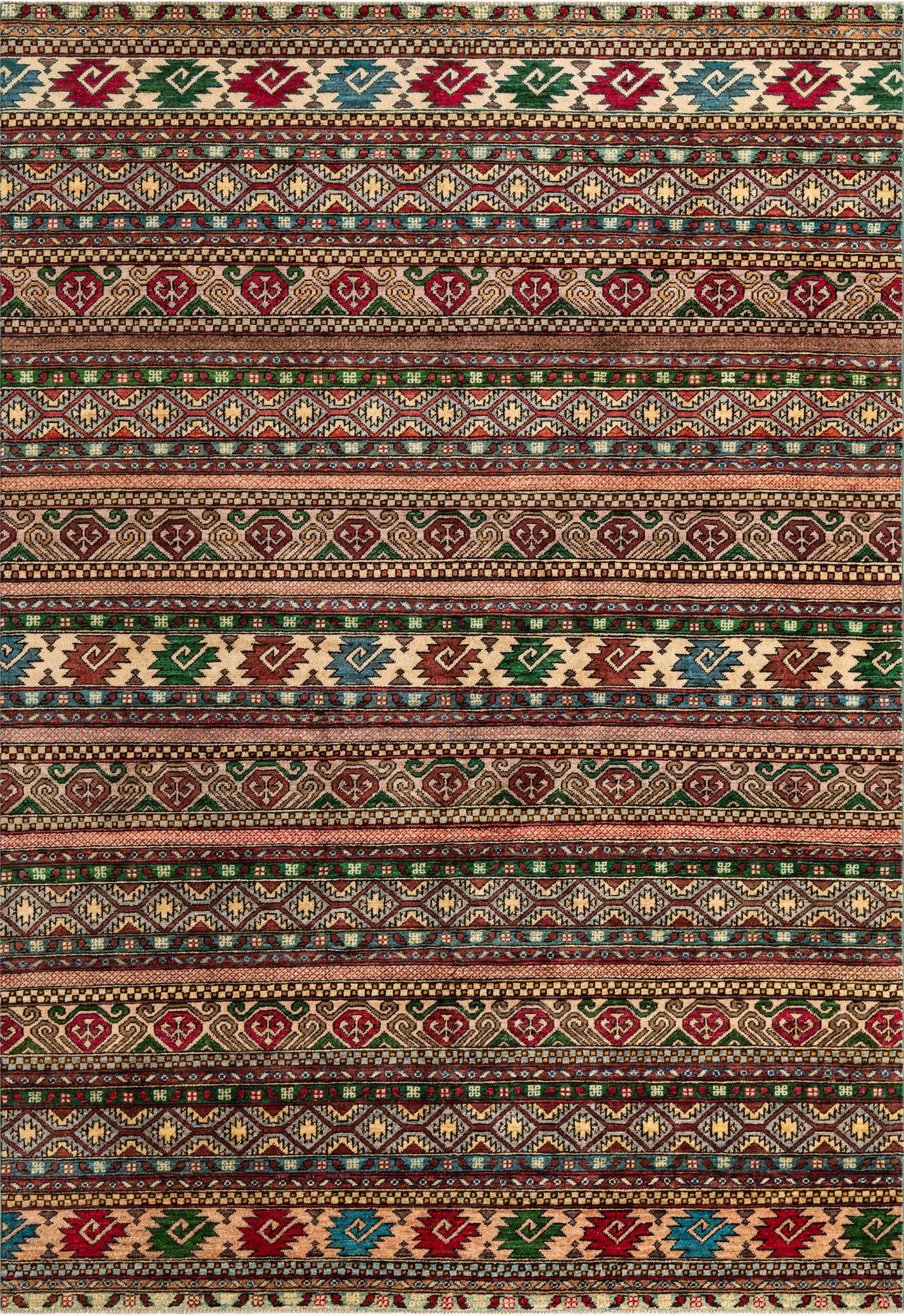 6' 9 x 9' 9 Hand Knotted Ariana Ziegler Rug