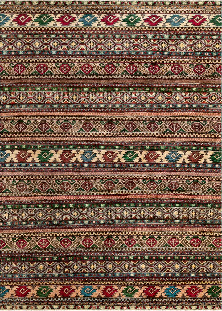 6' 9 x 9' 9 Hand Knotted Ariana Ziegler Rug