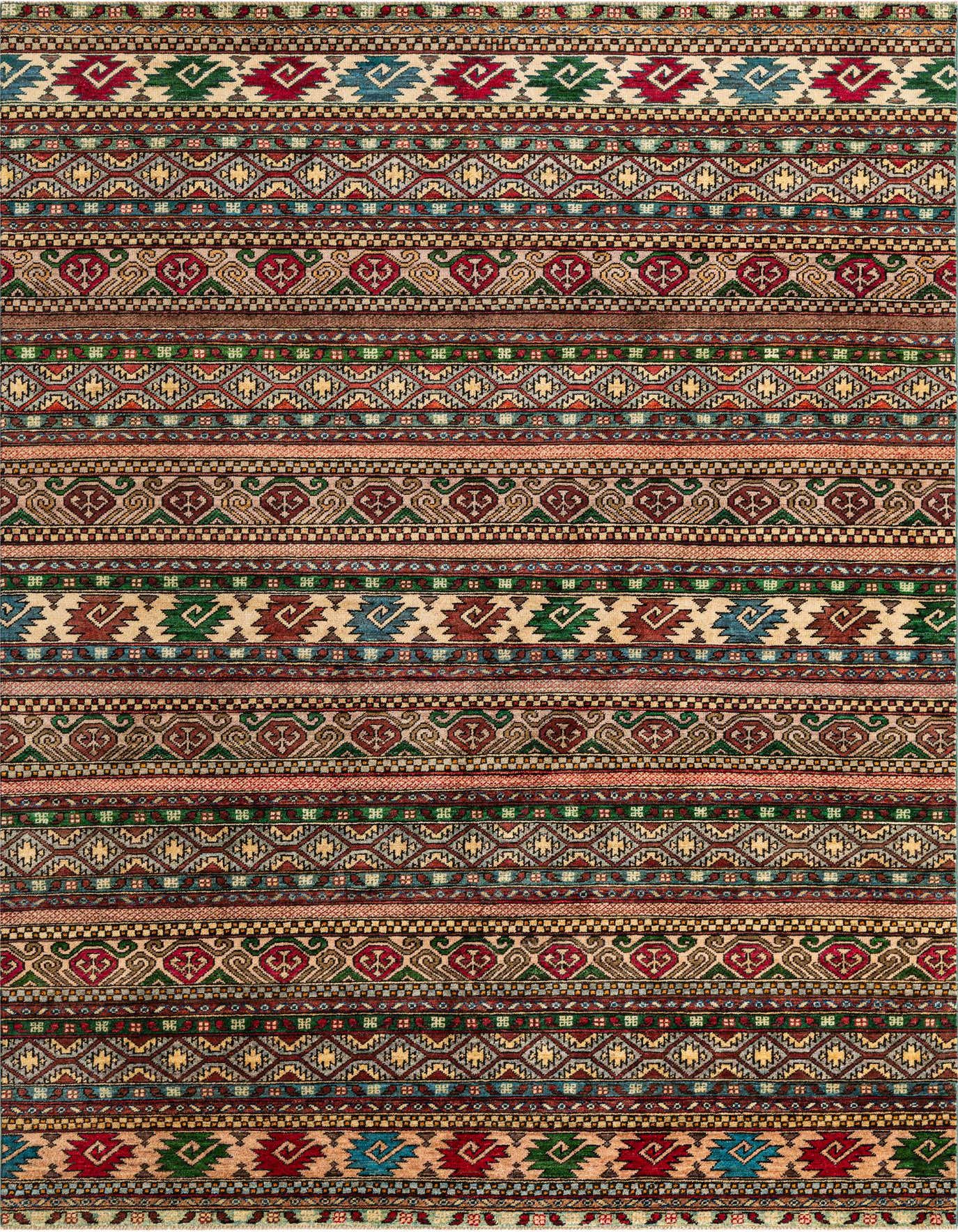 6' 9 x 9' 9 Hand Knotted Ariana Ziegler Rug