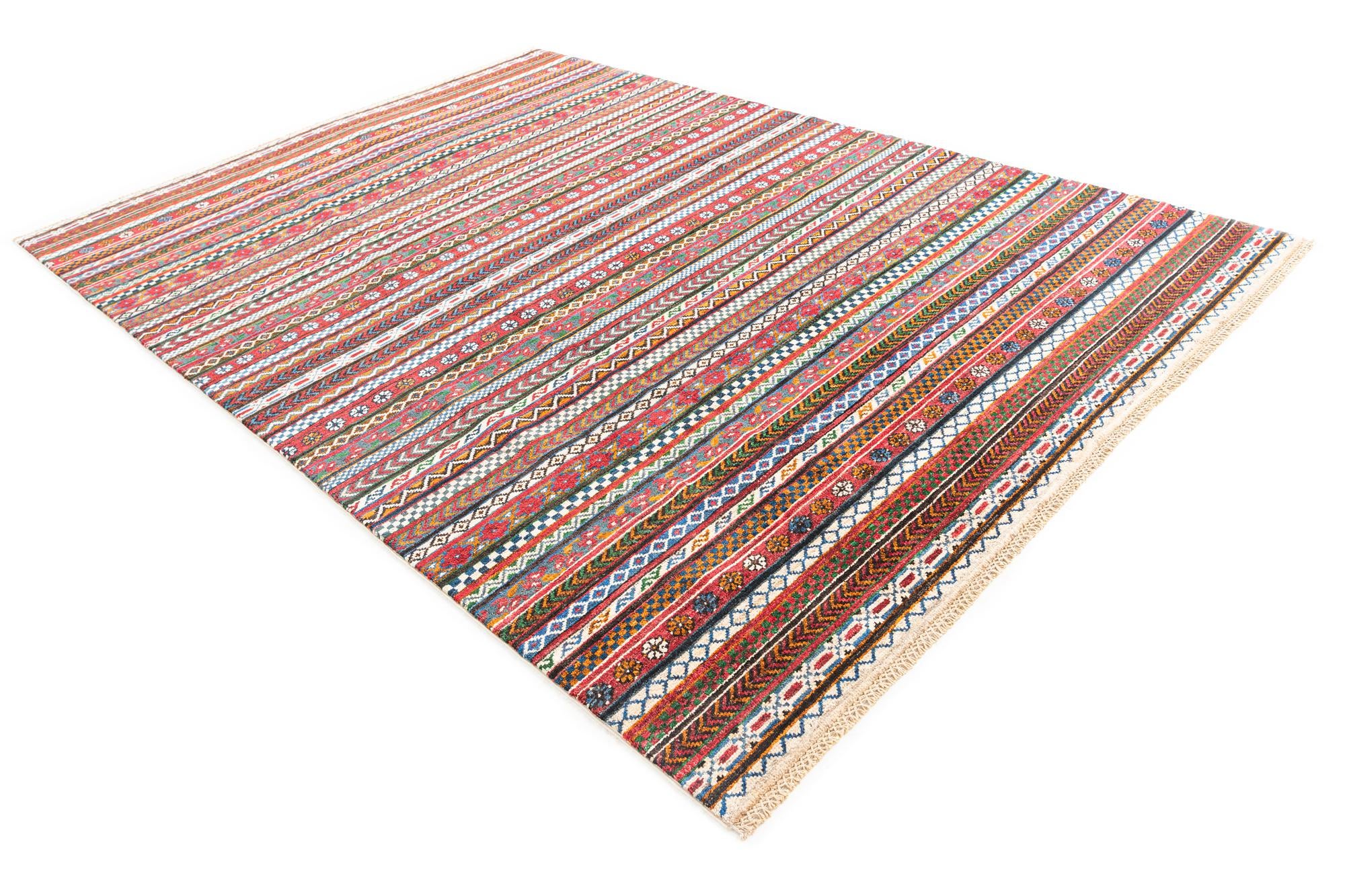 6' 9 x 9' 9 Hand Knotted Ariana Ziegler Rug