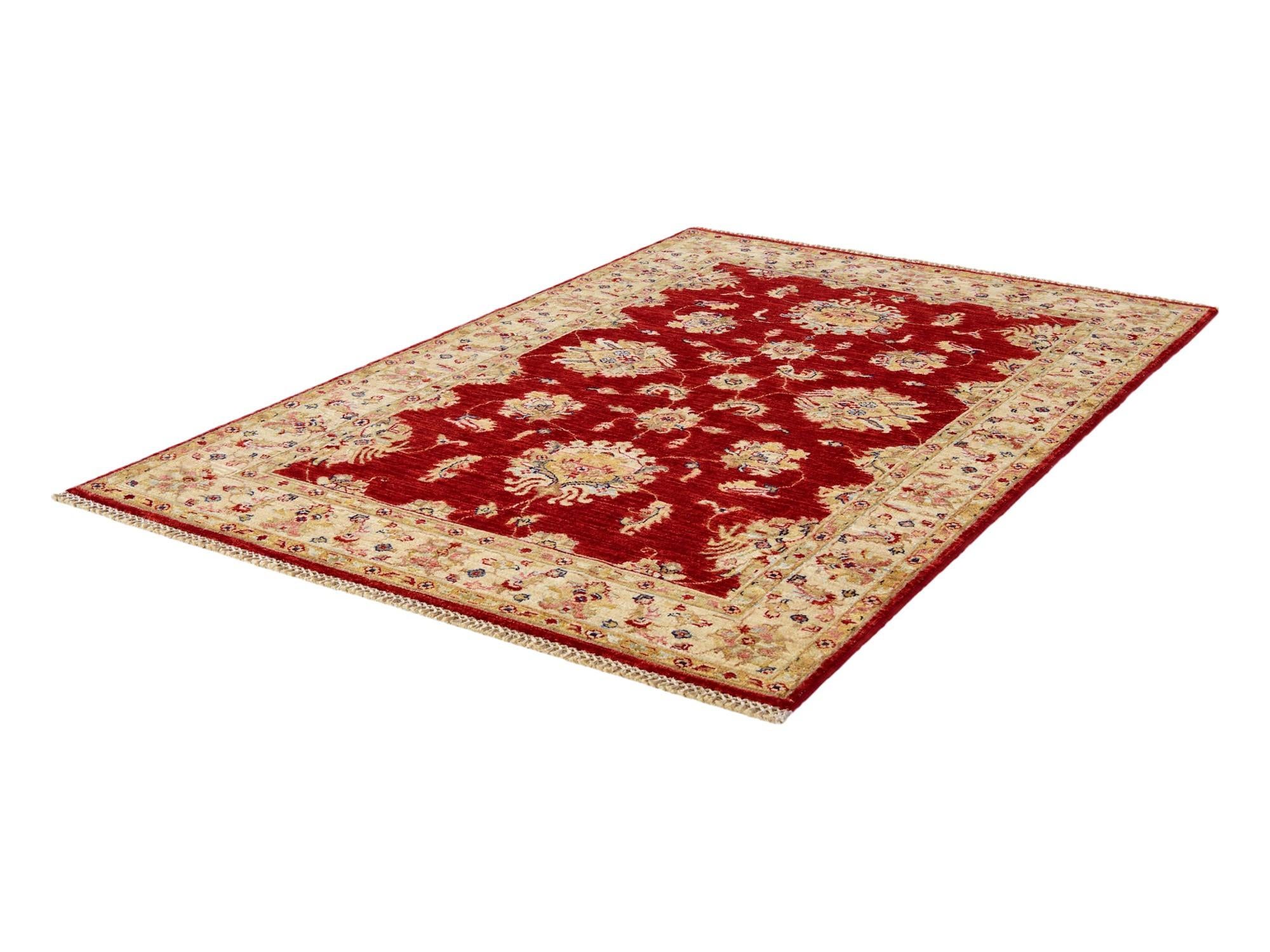 4' x 6' 2 Hand Knotted Ariana Ziegler Rug