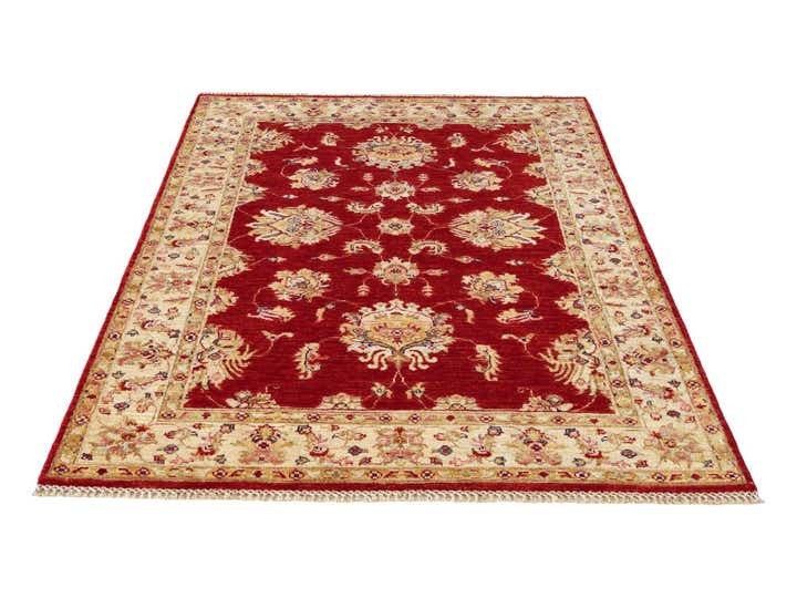 4' x 6' 2 Hand Knotted Ariana Ziegler Rug