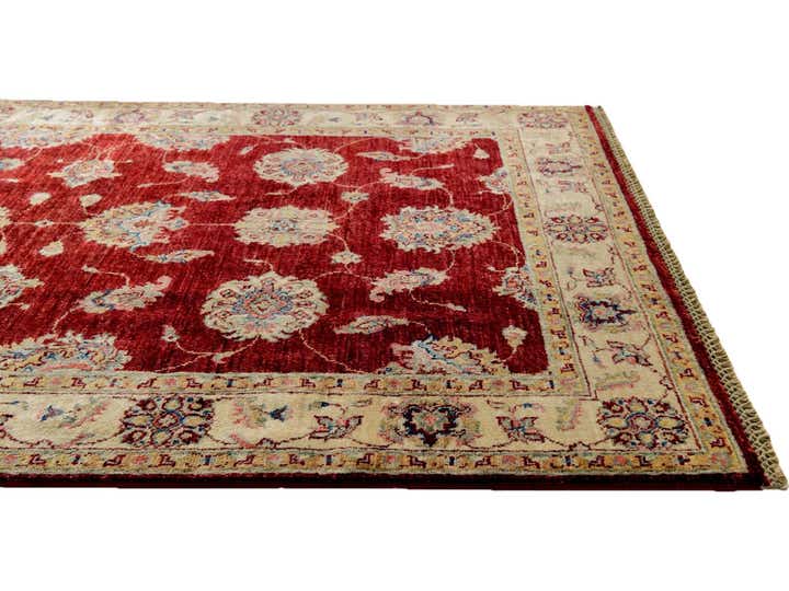 4' 1 x 6' Hand Knotted Ariana Ziegler Rug