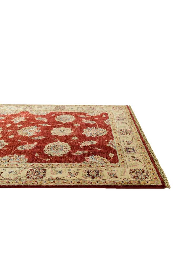 4' 1 x 6' Hand Knotted Ariana Ziegler Rug