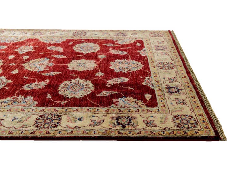 Detail image of 4' 1 x 6' Hand Knotted Ariana Ziegler Rug