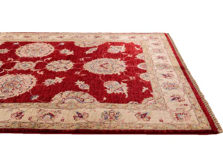 4' x 6' 2 Hand Knotted Ariana Ziegler Rug