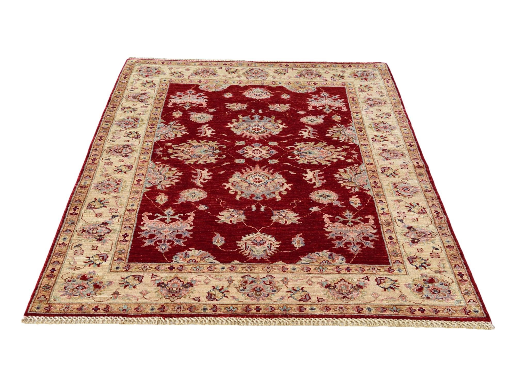 4' 1 x 6' 1 Hand Knotted Ariana Ziegler Rug