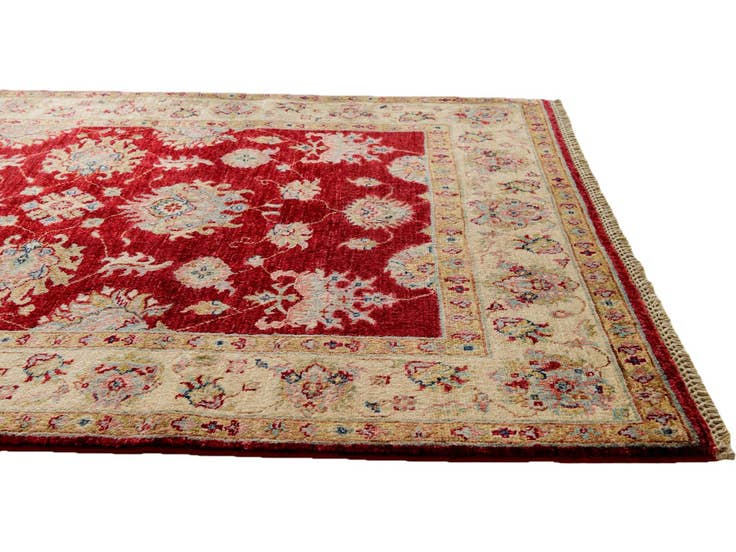Detail image of 4' 1 x 6' 1 Hand Knotted Ariana Ziegler Rug