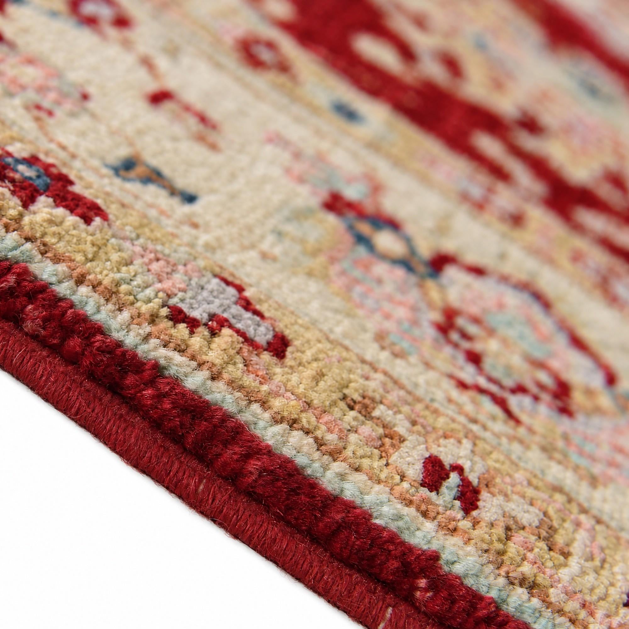 125cm x 185cm Hand Knotted Ariana Ziegler Rug