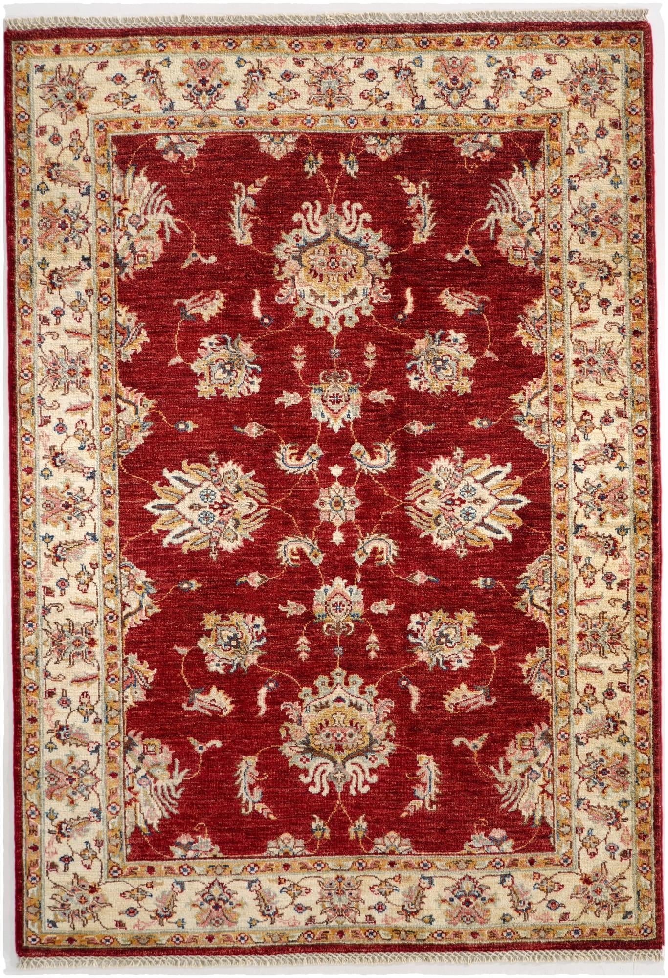 4' x 5' 10 Hand Knotted Ariana Ziegler Rug