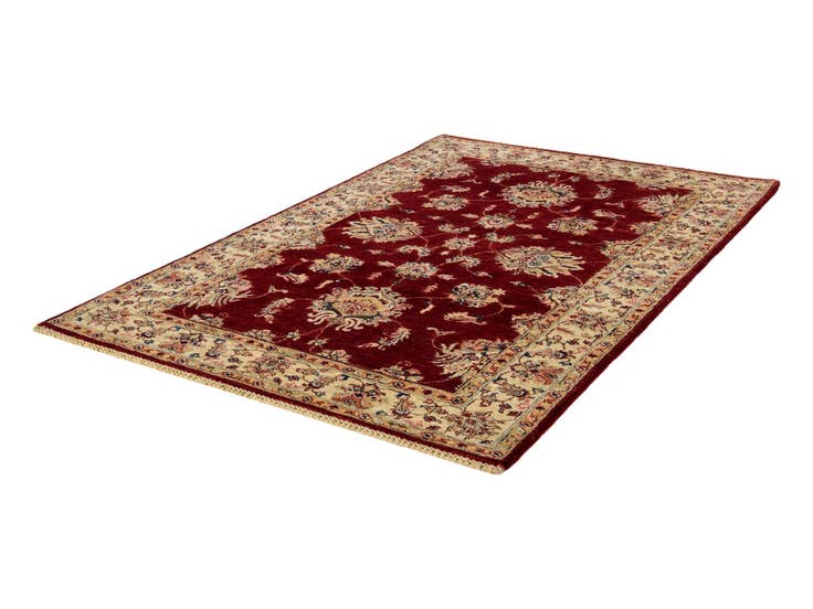 Detail image of 4' x 6' 3 Hand Knotted Ariana Ziegler Rug