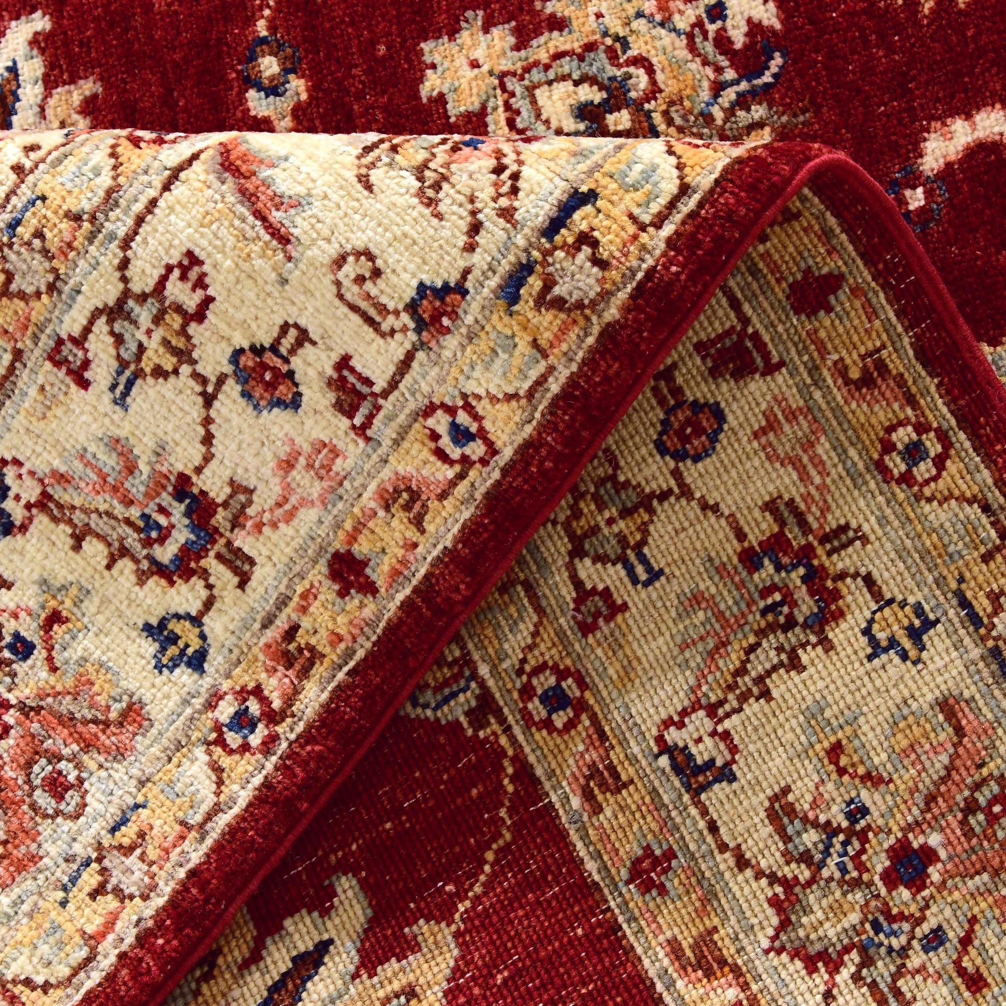 4' x 6' 3 Hand Knotted Ariana Ziegler Rug