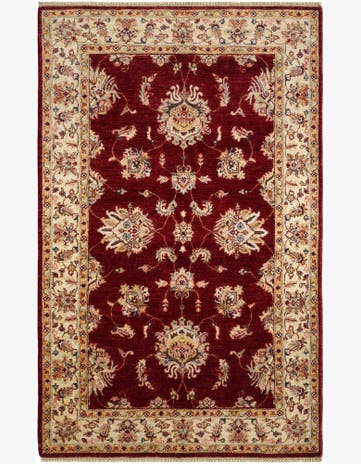 4' x 6' 3 Hand Knotted Ariana Ziegler Rug